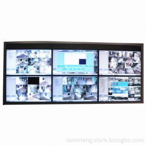 46-inch 2 x 3 OLED Full HD LCD Video Wall with Wall Mount Brackets and LED Backlight